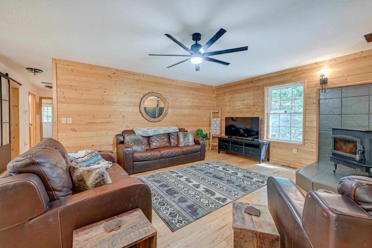 Smoky Mountain Cabin With Camping Area And Fire Pit! Whittier Ngoại thất bức ảnh