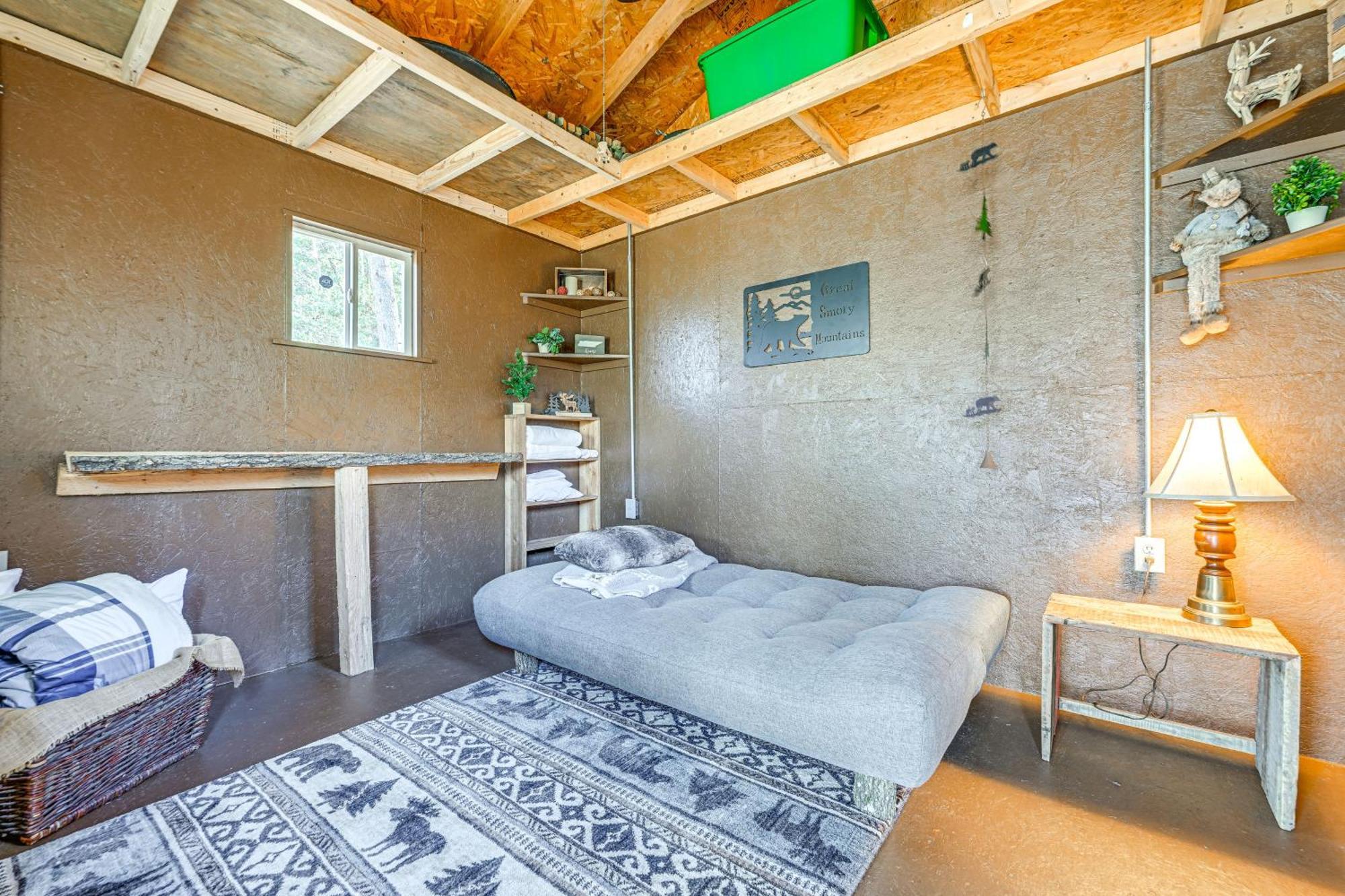 Smoky Mountain Cabin With Camping Area And Fire Pit! Whittier Ngoại thất bức ảnh